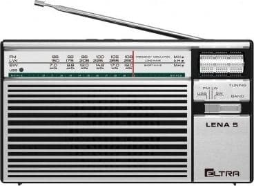 ELTRA Radio LENA 5 USB silver