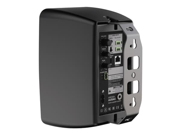 Audac ARES5A - Høyttalere - for høyttaleranlegg - 20 watt - toveis - svart, RAL 9005