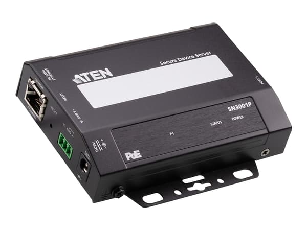 ATEN Altusen SN3000-serien SN3001P - Enhetsserver - 100Mb LAN, RS-232