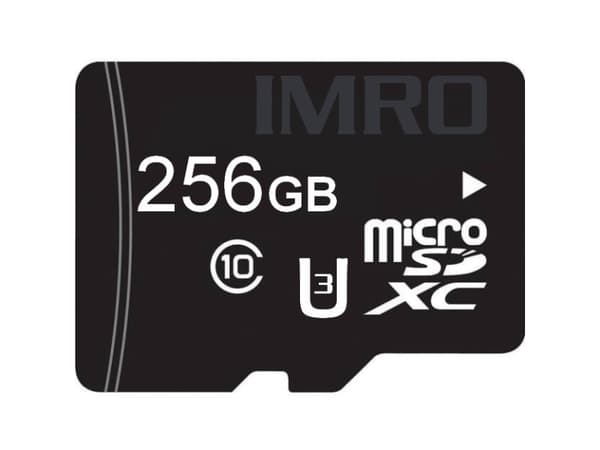 microSDXC 256GB Imro+ adp 10C UHS-3 minnekort