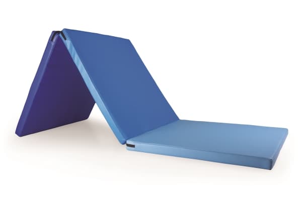 Foldable Gym Mat 180 x 60 x 4cm, Blue