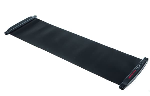 Gymstick Powerslider, Träningsmatta för universell användning, Svart, Spandex, 50 mm, 180 mm