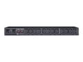 Miniatyrbilde 5 av 5: CyberPower Switched ATS PDU44004 - Strømfordelerenhet (kan monteres i rack) - AC 200-240 V - enkeltfase - Ethernet, serial - inngang: 2 x IEC 60320 C