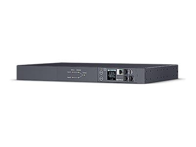 CyberPower Switched ATS PDU44004 - Strømfordelerenhet (kan monteres i rack) - AC 200-240 V - enkeltfase - Ethernet, serial - inngang: 2 x IEC 60320 C