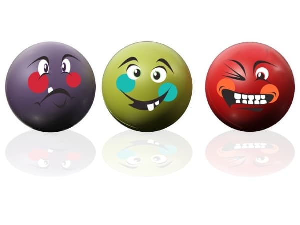 Gymstick Anti-Stress Balls, 3 pcs