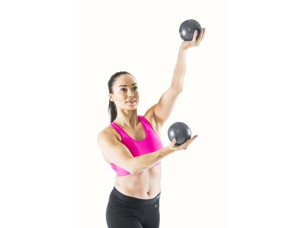 Gymstick Exercise Weight Balls, 2 x 1 kg