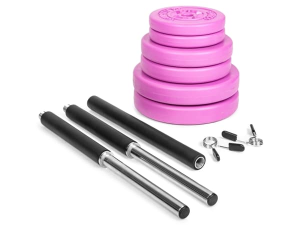 Gymstick Gymstick Pink paino- ja kahvasarja, 20 kg