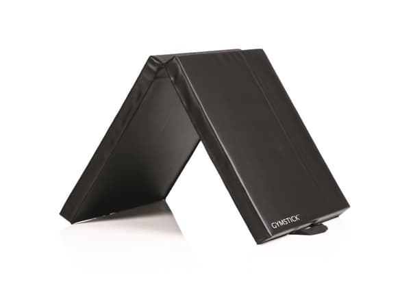 Gymstick 2-osainen voimistelupatja 61207-BL 120 cm x 60 cm x 5 cm musta