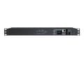 Miniatyrbilde 4 av 5: CyberPower Switched ATS PDU44005 - Strømfordelerenhet (kan monteres i rack) - AC 200-240 V - enkeltfase - serial, Ethernet - inngang: 2 x IEC 60320 C