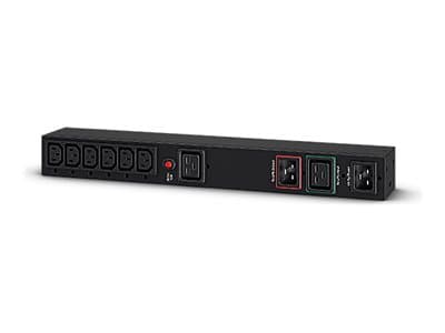 CyberPower Maintenance Bypass PDU MBP20HVIEC6A - Strømfordelerenhet (kan monteres i rack) - AC 200-240 V - inngang: 2 x IEC 60320 C20 - utgangskontak