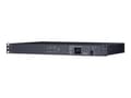 Miniatyrbilde 1 av 5: CyberPower Metered ATS Series PDU24004 - Strømfordelerenhet (kan monteres i rack) - AC 200-240 V - enkeltfase - serial - inngang: 2 x IEC 60320 C14 -