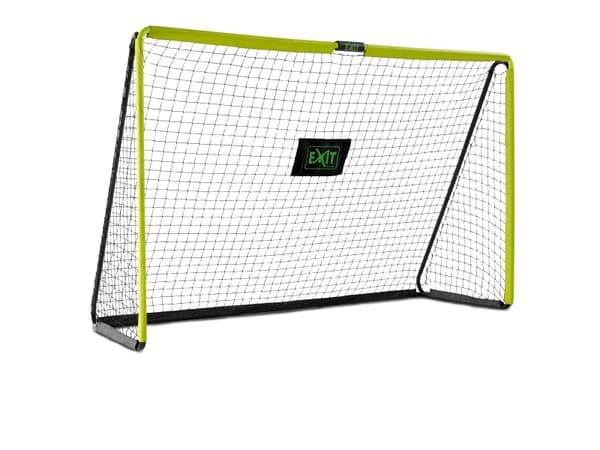 EXIT Tempo steel football goal 300x200cm - green/black, Barn, Frittstående, Svart, Grønn, Metall, 4,2 cm, 1,5 mm