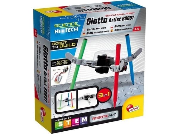 Lisciani LISCIANI STAMROBOTER MED DISPLAY 18 SZT.