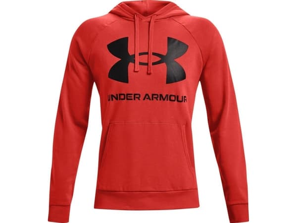 Under Armour Men's Rival Fleece Big Logo HD Red 1357093 839