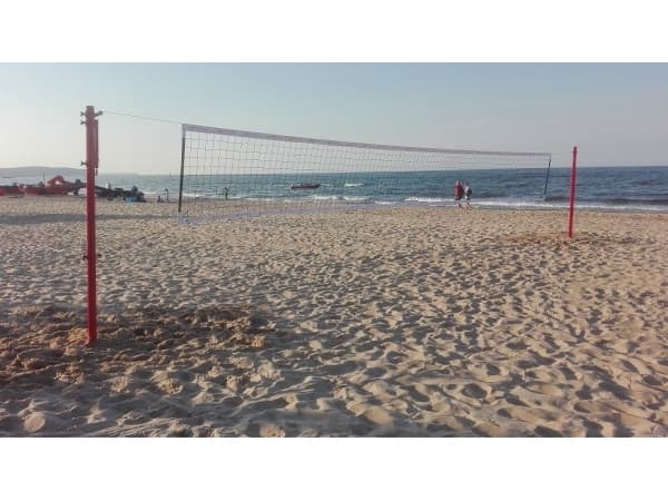 Interplastic Volleyboll träningsstolpar, stål