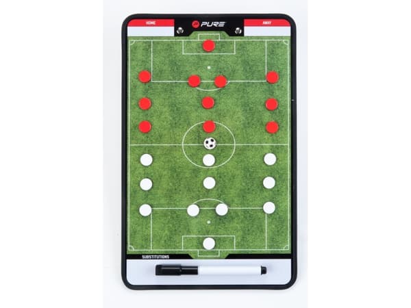 Pure2improve Soccer Trainingsboard, Magnetisk taktiktavla, Fotboll, Plast, CE