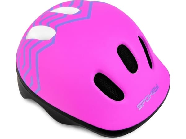 Spokey Justerbar barnehjelm 44-48 cm STEMPER rosa Spokey Str 44-48