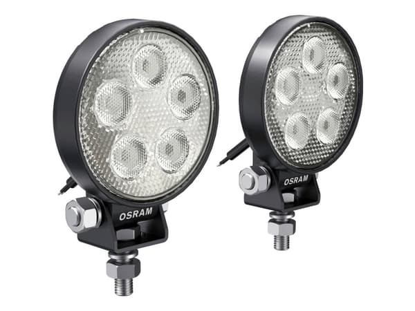 OSRAM Työvalo 12 V, 24 V LEDriving® ROUND VX70-SP LEDWL102-SP LEDWL102-SP Leveä kaukovalo (L x S x K) 93 x 30 x 75 mm 550 lm 6000 K