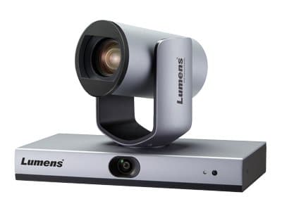 Lumens VC-TR1 - Nettverksovervåking / panoramakamera - PTZ - farge - 13 000 000 piksler - 1920 x 1080 - lyd - HDMI, 3G-SDI - LAN - USB 2.0 - MJPEG, H Sort, Grå