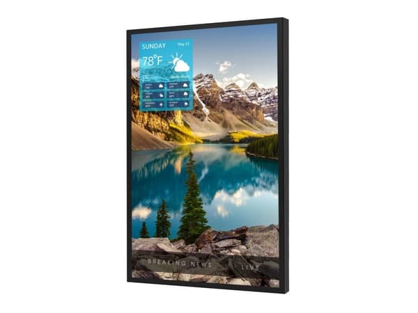 Peerless Xtreme High Bright XHB553 - 55" Diagonalklasse (54.6" synlig) LED-bakgrunnsbelyst LCD-skjerm - intelligent skilting utendørs - full sol 1920