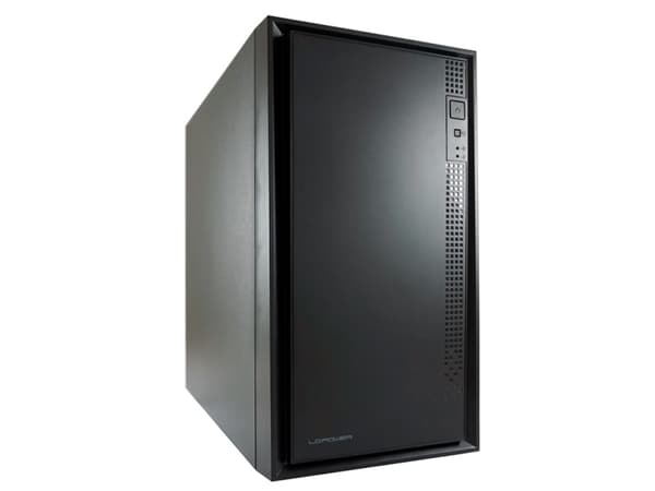 LC Power - - mikro ATX - ingen strømforsyning - svart - USB/lyd