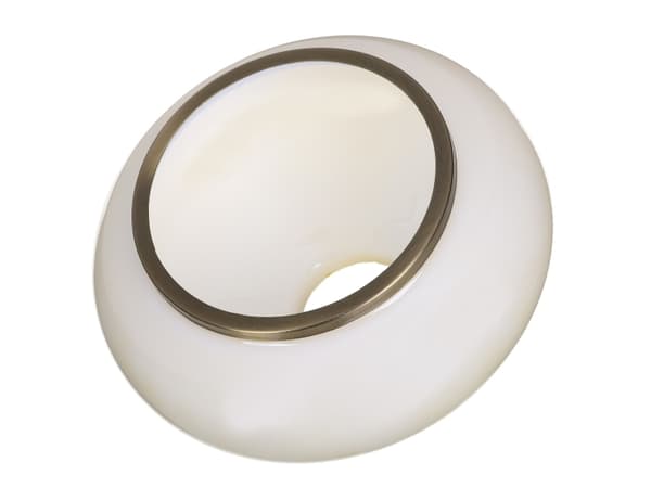 Activejet 5901443116646, Lampeskjerm, Ecru (farge), Glass, Lampa Rita, Soverom, Spise rom, Hjemme kontor, Stue, Kontor, 150 mm