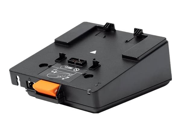 Brother 1 Slot Docking Cradle Charger - Ladeholder for skriver - Ethernet - utgangskontakter: 1 - for RuggedJet RJ-3230BL, RJ-3250WBL Sort