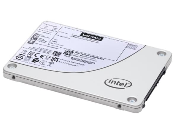 Lenovo ThinkSystem S4620 - SSD-levy - sekakäyttö - 960 Gt - hot-swap - 2,5" - SATA 6Gb/s - ThinkAgile VX3530-G -laitteeseen; VX7530-laitteeseen; VX75