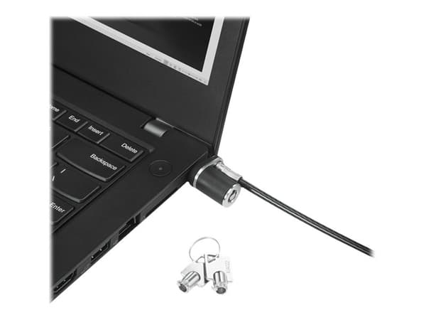 Lenovo NanoSaver Essential - Säkerhetskabellås - 1,5 m - för ThinkBook 14s Yoga G2 IAP; ThinkPad L13 Yoga Gen 3; L15 Gen 3; P1 Gen 5; T14s Gen 3