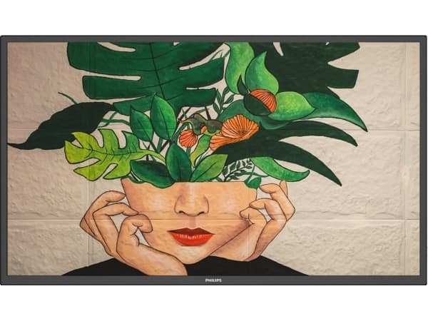 Philips 43BDL4511D - 43" Diagonal klass (42.5" visbar) - D-Line LED-bakgrundsbelyst LCD-skärm - digital skyltning - 4K UHD (2160p) 3840 x 2160