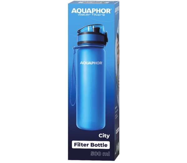 Aquaphor sininen suodatinpullo 500 ml