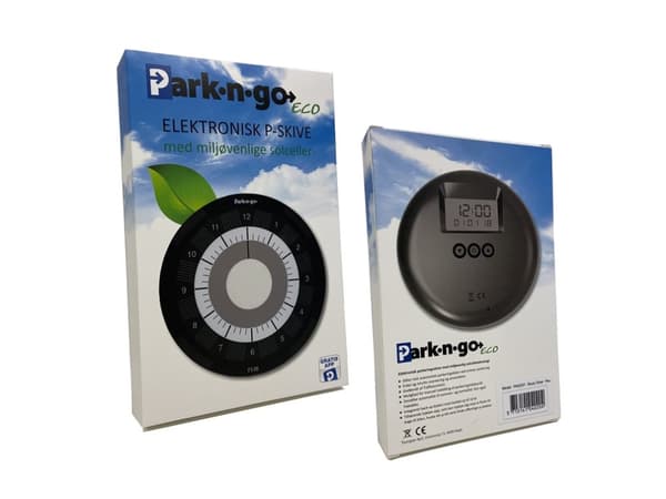 PARK-N-GO ECO FS38 Parkeringsskive - Sølv
