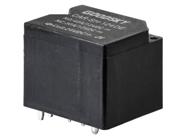 GoodSky CAR-SH-124DE Ajoneuvorele 24 V/DC 40 A 1 x kytkentäkosketin Lokero
