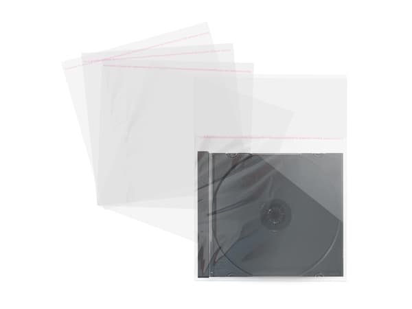 MediaRange BOX04, Sleeve til laptop, 1 disker, Gjennomsiktig, Plast, 120 mm, Støvresistent