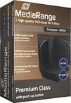 MediaRange Retail pack 6er-DVD-Box - Lagring - DVD-fodral - kapacitet: 6 CD/DVD (paket om 5)