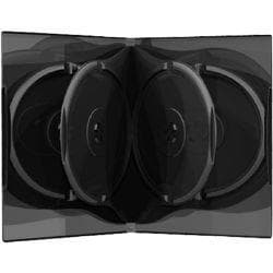MediaRange BOX13-M, DVD-kotelo, 1 levyt, Musta, Muovi, 120 mm, 136 mm
