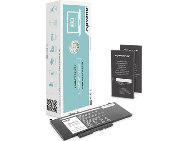 Movano Battery Movano Battery Dell Latitude E5470, E5570 - 7.6v