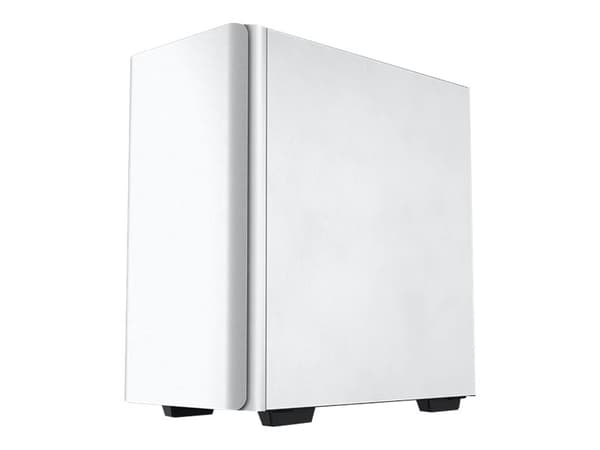 DeepCool CK500 WH - Mid tower - utökad ATX - genomskinlig sidopanel (härdat glas) - ingen strömförsörjning (ATX / PS/2) - vit - USB/ljud Vit