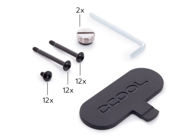 Alphacool NexXxoS ST30, Kylarblock, Koppar, Stål, Svart, 144 mm, 30 mm, 31,6 cm