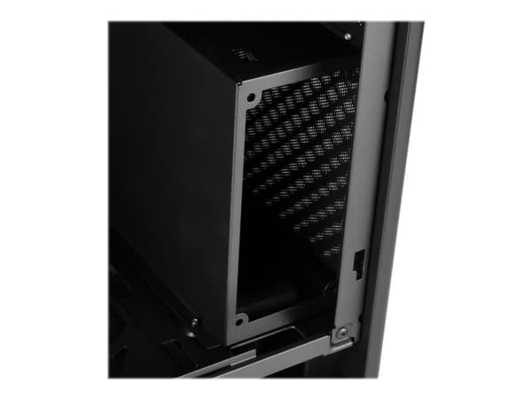 SilverStone ALTA G1M - microATX-torn - ingen strömförsörjning (SFX12V/SFX-L12V) - svart - USB/ljud