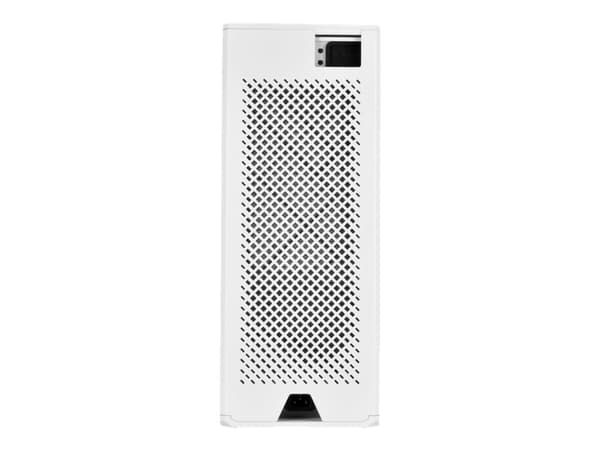 SilverStone ALTA G1M - microATX-torn - ingen strömförsörjning (SFX12V/SFX-L12V) - vit - USB/ljud