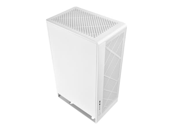 SilverStone ALTA G1M - microATX-torn - ingen strömförsörjning (SFX12V/SFX-L12V) - vit - USB/ljud