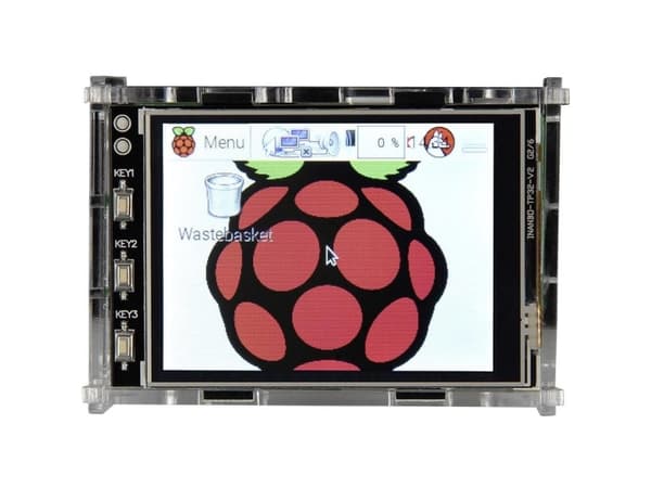 Raspberry Pi® kotelo akryyli kirkas 3.2TC B+, 2 B, 3 B (3.2TC)