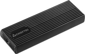 Chieftec CEB-M2C-TL, HDD-/SSD-kotelo, M.2, 10 Gbit/s, USB-liitettävyys, Musta