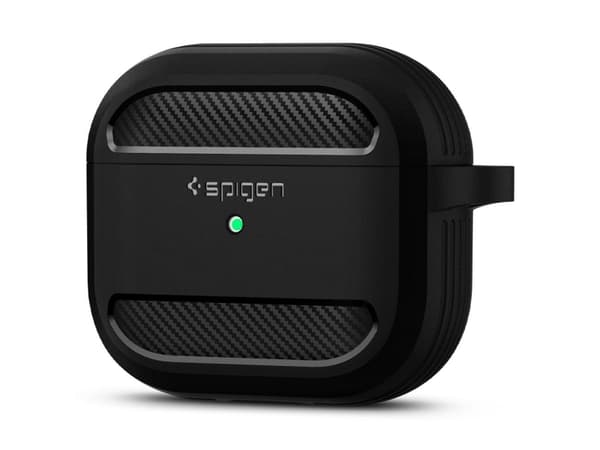 Spigen Rugged Armor, Etui, Polykarbonat (PC), Termoplastisk polyuretan (TPU), 28,4 g, Sort