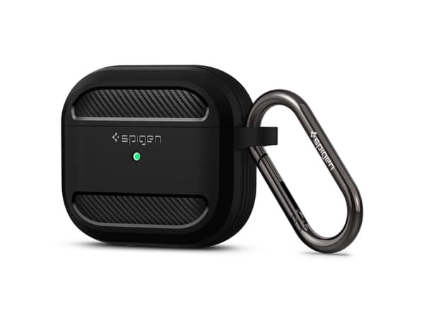 Spigen Rugged Armor, Etui, Polykarbonat (PC), Termoplastisk polyuretan (TPU), 28,4 g, Sort