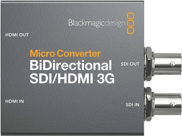 Blackmagic Design CONVBDC/SDI/HDMI03G/P, aktiivinen videomuunnin, hopea, 720p, 1080i, 1080p, 2560p, YUV, SDI (BNC), SDI/HDMI