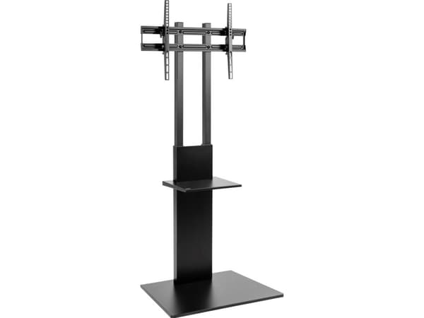 SpeaKa Professional SP-TVS-500, 2,03 m (80"), 200 x 200 mm, 600 x 400 mm, -10 - 7°, Stål, Svart Svart