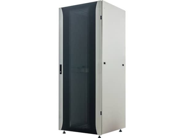 Intellinet 715539, Fristående rack, 42U, 2000 kg, Knapplås, Justerbara fötter, 97 kg