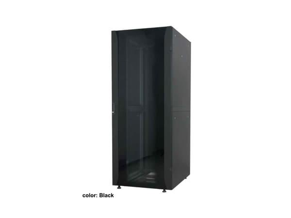 Intellinet 715539, Fristående rack, 42U, 2000 kg, Knapplås, Justerbara fötter, 97 kg